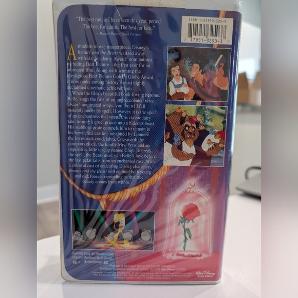 Disney classic Beauty and the Beast movie VHS - Picture 2 of 3